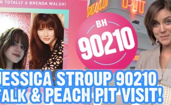 Piper Reese visits the Peach Pit and interviews Jessica Stroup!