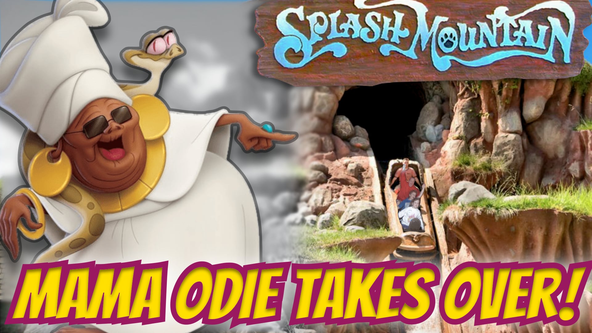 Jenifer Lewis Mama Odie Interview & Princess & the Frog Splash Mountain